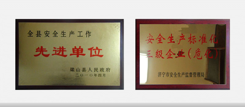 企業(yè)榮譽(yù)